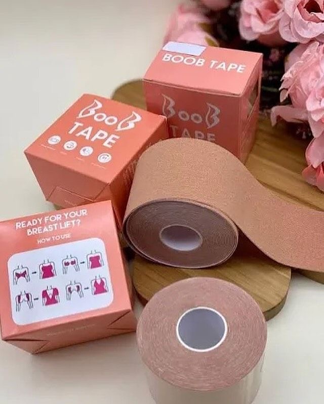 Boobs tape (S, Black)